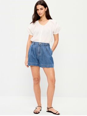 Old Navy Light Blue Chino Shorts